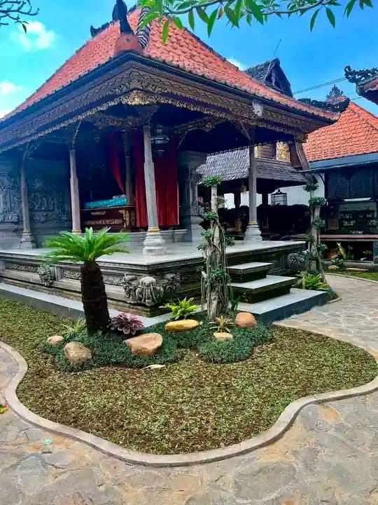 Hasil proyek taman PT Azam Landscape Desainer